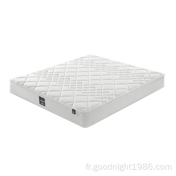 18cm Bonnell Spring Tricoté Tissu Ventes Chaudes Pleine Taille Hybride Sain Gel Mémoire Mousse Matelas